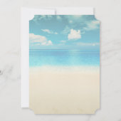 Beach Weddenschap Lights Vrijgezellenfeest Kaart (Achterkant)