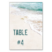 Beach Weddenschap met Starfish Kaart (Voorkant)