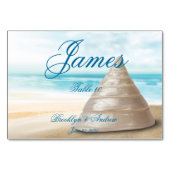 Beach Weddenschap Place Cards Table Kaarten (Achterkant)