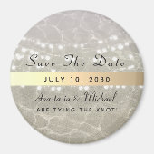 Beach Weddenschap Save the Date Invitation Magnet (Voorkant)