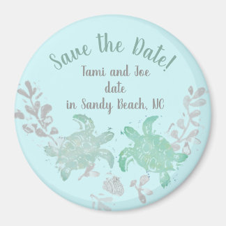 Beach Weddenschap Save the Date Magnets Magneet