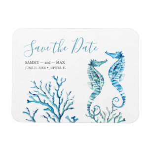Beach Weddenschap Save the Date Magnets Magneet