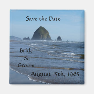 Beach Weddenschap Save the Date Magnets Magneet