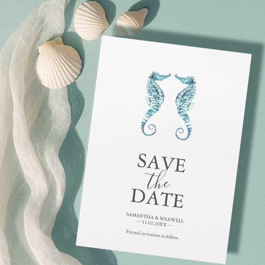 Beach Weddenschap Save the Date Magnets Magnetische Uitnodiging