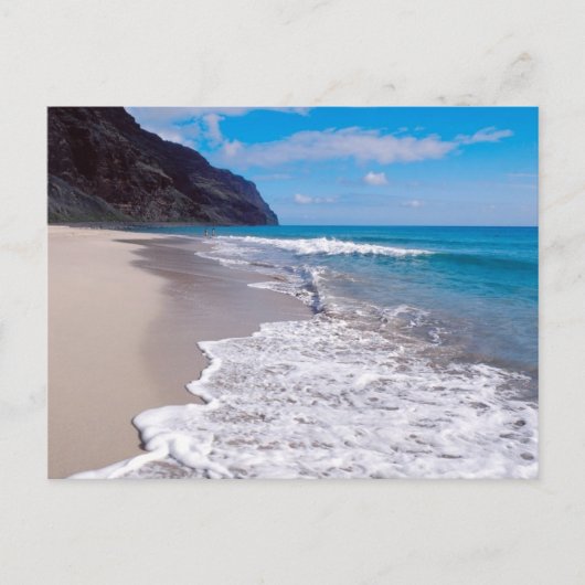 Beach Weddenschap Theme Foto bewaart de data Aankondigingskaart (Voorkant)