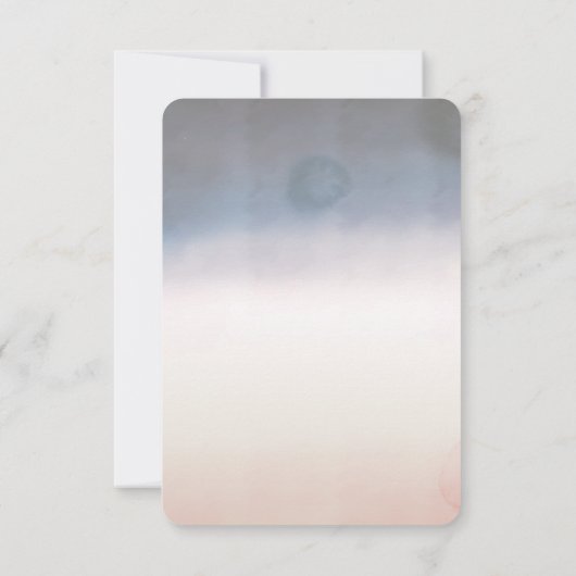 Beach Weddenschap Zee sterren String Lights Kaart (Achterkant)