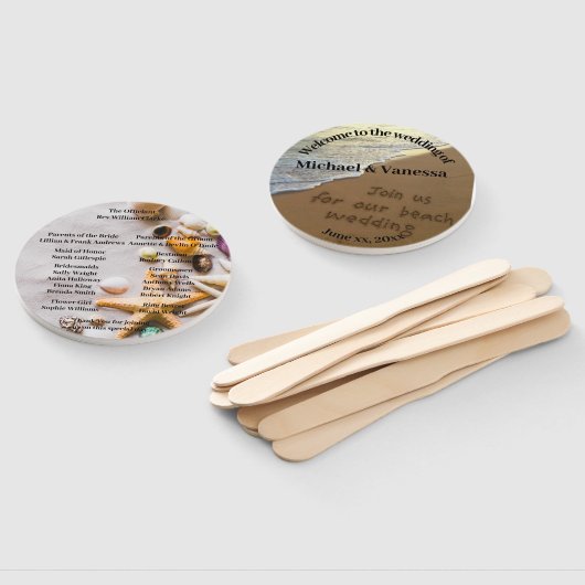 Beach Weddenschappen Fan Handwaaier (Niet-gemonteerd)