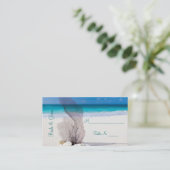 Beach Weddenschappen ontvangen Kaarten plaatsen Plaatskaartje (Staand voorkant)