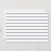 Beach Wedding 3 Photo Save the Date (Achterkant)