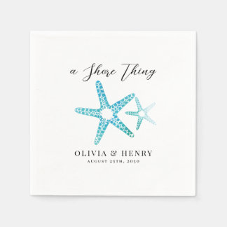 Beach Wedding "A Shore Thing" Starfish Servet