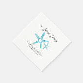 Beach Wedding "A Shore Thing" Starfish Servet (Hoek)
