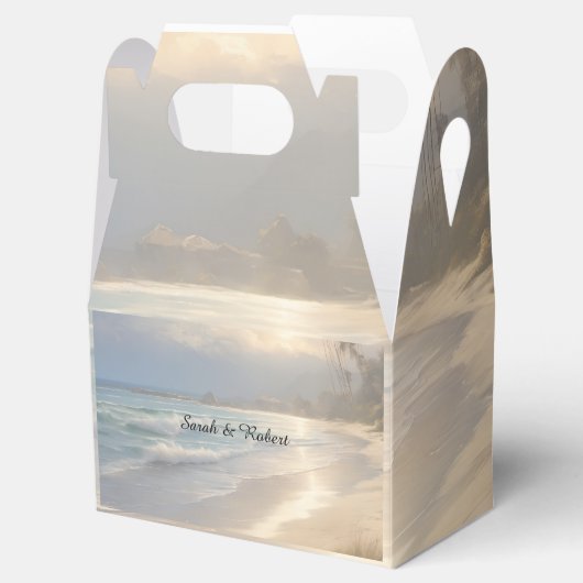 Beach Wedding Bedankdoosjes (Geopend)