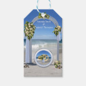 Beach Wedding Cadeaulabel (Voorkant)