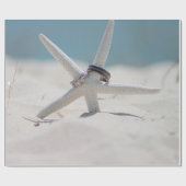 Beach Wedding Cadeaupapier (Vlak)