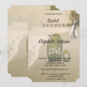 Beach Wedding Couple, Love Vrijgezellenfeest Kaart (Voorkant / Achterkant)