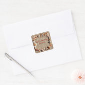 Beach Wedding Favor Stickers (Envelop)