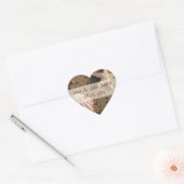 Beach Wedding Favor Stickers (Envelop)