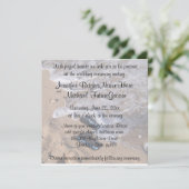 Beach Wedding Flip Flop Sandals Kaart (Staand voorkant)