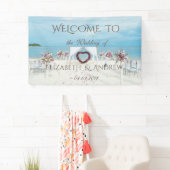 Beach Wedding , Flowers , Ocean Wedding Banner (Insitu)