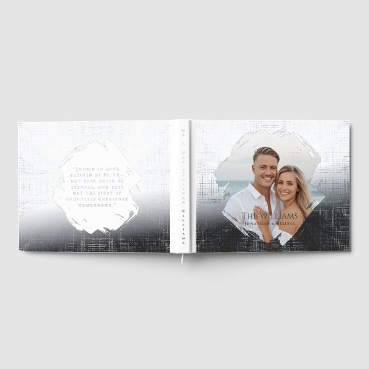 Beach Wedding Folie Guestbook Elegant Guest Books Gastenboek (Volledig)