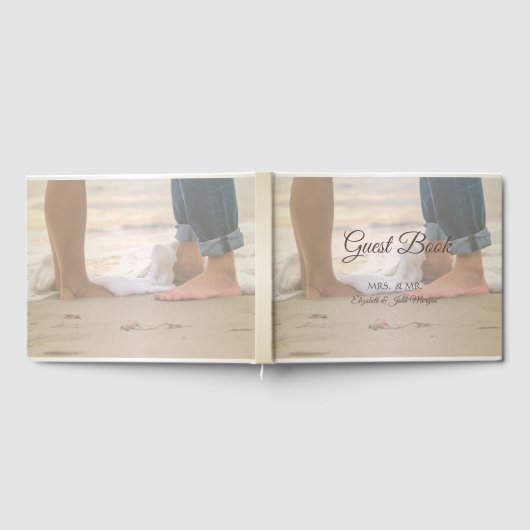 Beach Wedding Foots Gastenboek (Volledig)