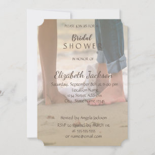 Beach Wedding, Foots Vrijgezellenfeest Kaart