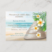 Beach Wedding for the Mr & Mrs. | Ontvangst Informatiekaartje (Achterkant)