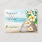 Beach Wedding for the Mr & Mrs. | Ontvangst Informatiekaartje (Voorkant)