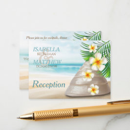 Beach Wedding for the Mr & Mrs. | Ontvangst Informatiekaartje