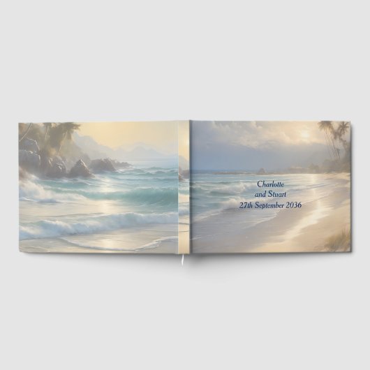 Beach Wedding Gastenboek (Volledig)