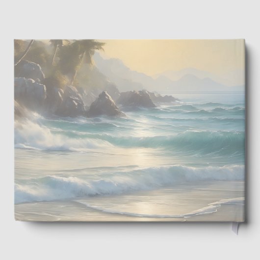 Beach Wedding Gastenboek (Achterkant)