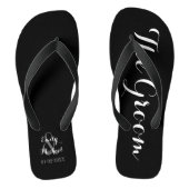 Beach Wedding Groom Teenslippers (Voetbed)