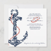 Beach Wedding Invitation Kaart (Voorkant)