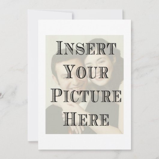 Beach Wedding Invitation Kaart (Achterkant)