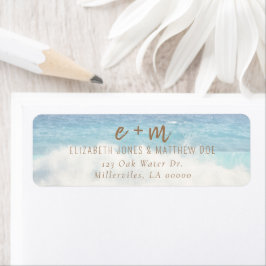 Beach Wedding Invitation Seaside/Oceanside Wedding Etiket