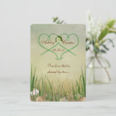 Beach Wedding Kaart (Staand voorkant)