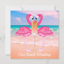 Beach Wedding Kaart