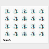 Beach Wedding Love Sticker (Vel)
