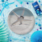 Beach Wedding matching Suite Papieren Bordje (Feest)