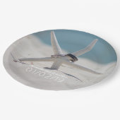 Beach Wedding matching Suite Papieren Bordje (Gekanteld)