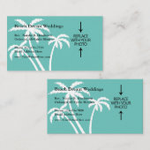Beach Wedding Minister Visitekaartje (Voorkant / Achterkant)