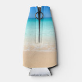 Beach Wedding Party Favors Flesjeskoeler (Achterkant)