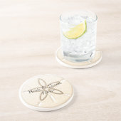 Beach Wedding Party Onderzetters Weddenschappen On (Zijkant)
