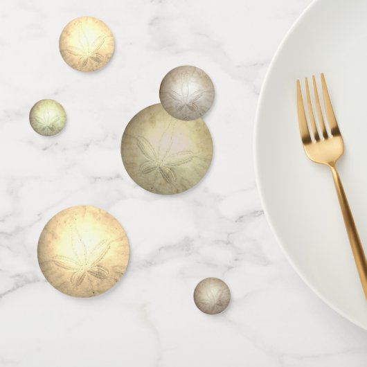 Beach Wedding Party Sand Dollar Table Confetti (Groep)