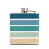 Beach Wedding Personalized Bridesmaid Hip Flask Heupfles (Achterkant)