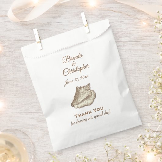 Beach Wedding Persoonlijk Bedankt Bedankzakje (Geknipt)