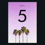 Beach Wedding Photo Table Number Kaart<br><div class="desc">Beach Wedding Photo Table Number Kaart</div>