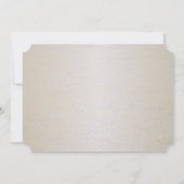 Beach Wedding Pineapple Save the Date (Achterkant)