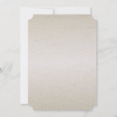 Beach Wedding Pineapple Vrijgezellenfeest Kaart (Achterkant)