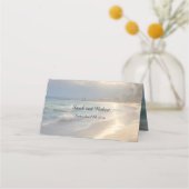 Beach Wedding Plaatskaartje (Voorkant)